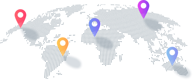 Map of the MOJO 4K IPTV server network